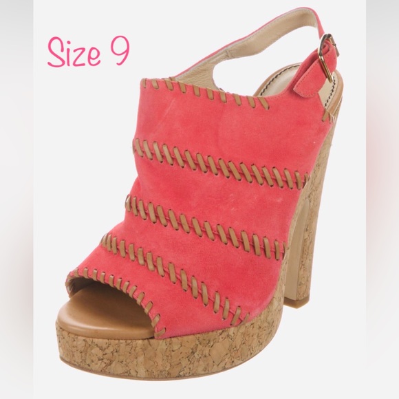 Size 9 Jerome C. Rousseau Pink Pumps - Picture 3 of 7